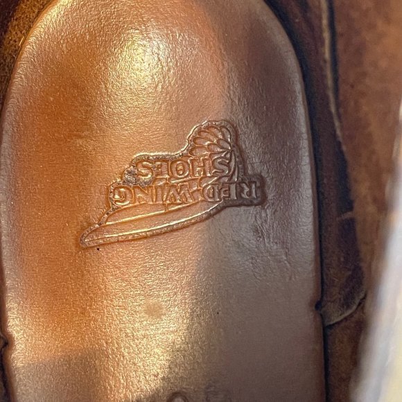 Red Wing Shoe Company Heritage Leather Work Chukka Shoes 10.5 D - Picture 10 of 12